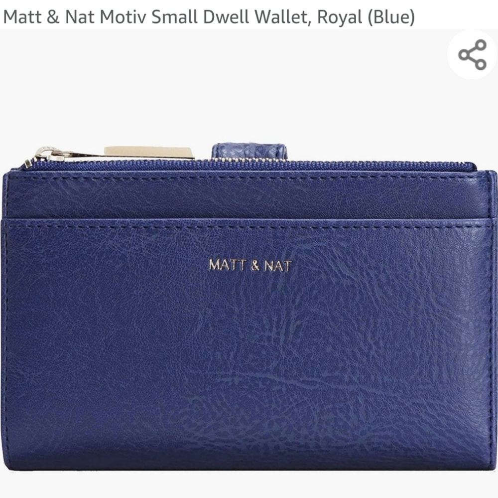 Blue Matt & Nat wallet